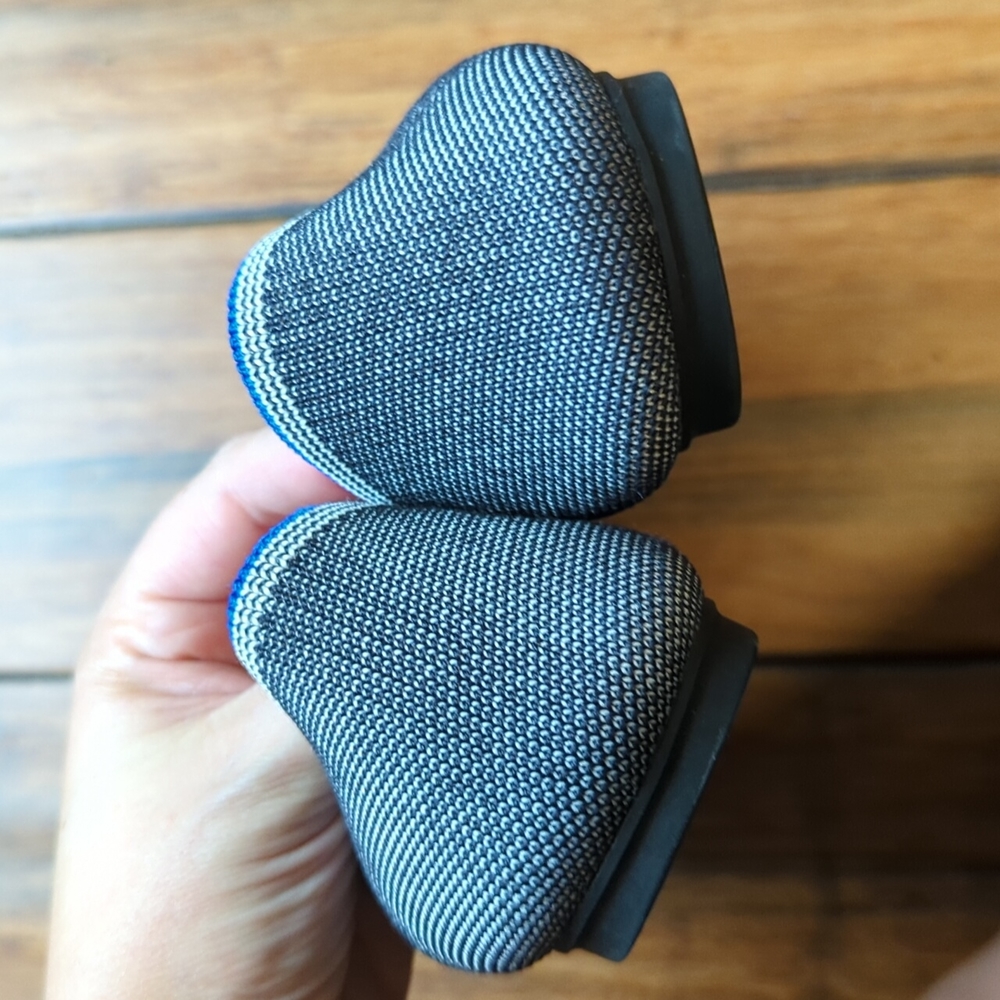Rothy's | grey birdseye ballet flat - Picture 6 of 10